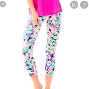 Lily Pulitzer Bright Color Dot Capri